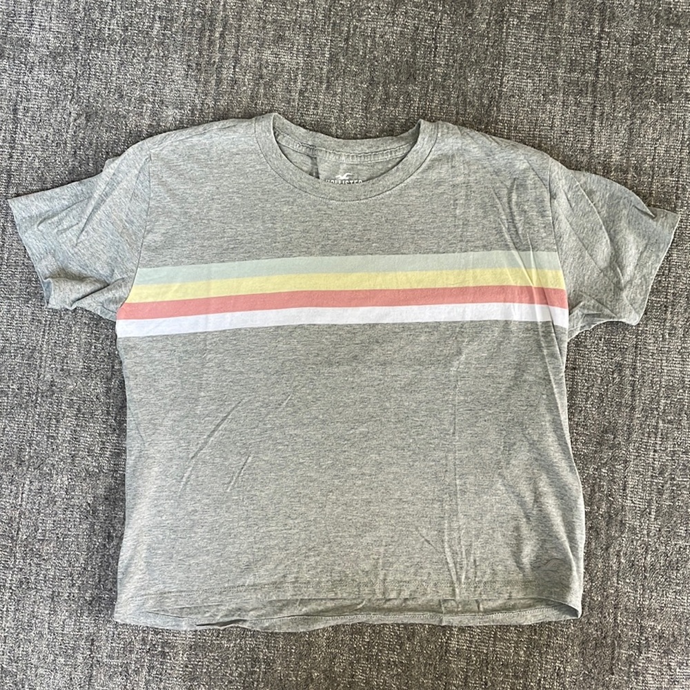 Hollister Striped T Shirt